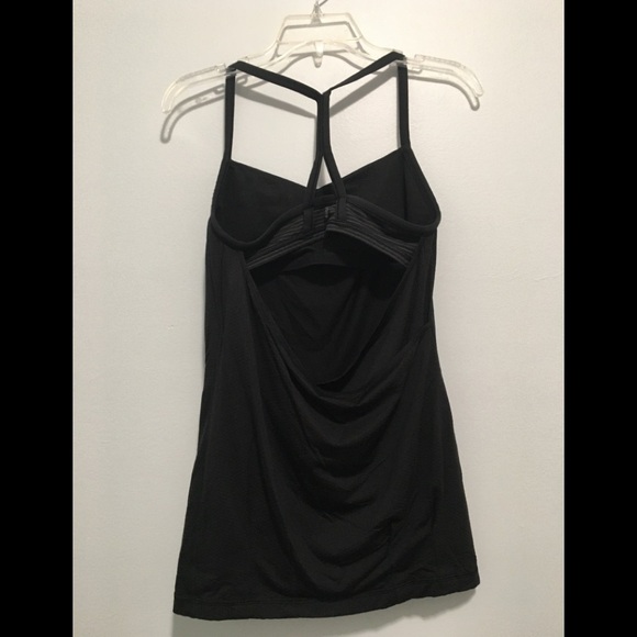 L.Lululemon C.Y.B Tank Black / Hyper Stripe Black - Picture 16 of 16